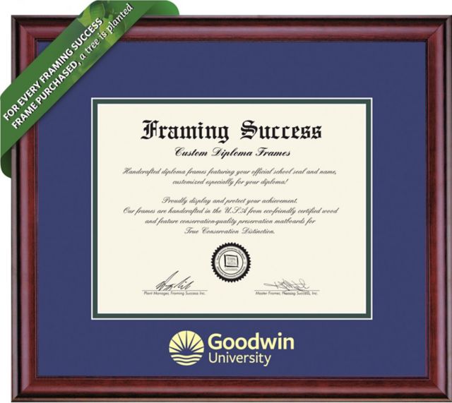 Goodwin University 14'' x 17'' Classic Diploma Frame