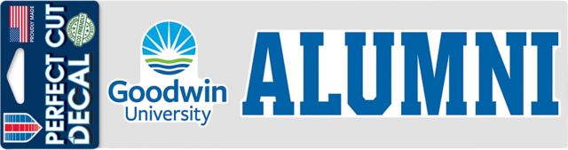 Goodwin University 3x10 Alumni Decal