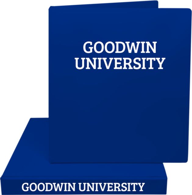 Goodwin University 1'' Vinyl Binder