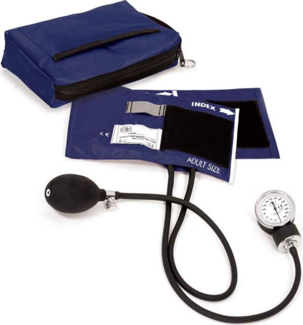 ANEROID W/CASE-NAVY